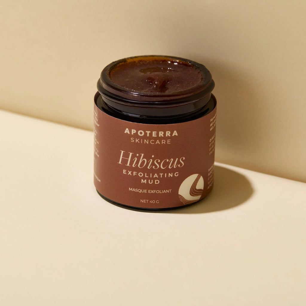 Hibiscus Exfoliating Raw Honey Mud