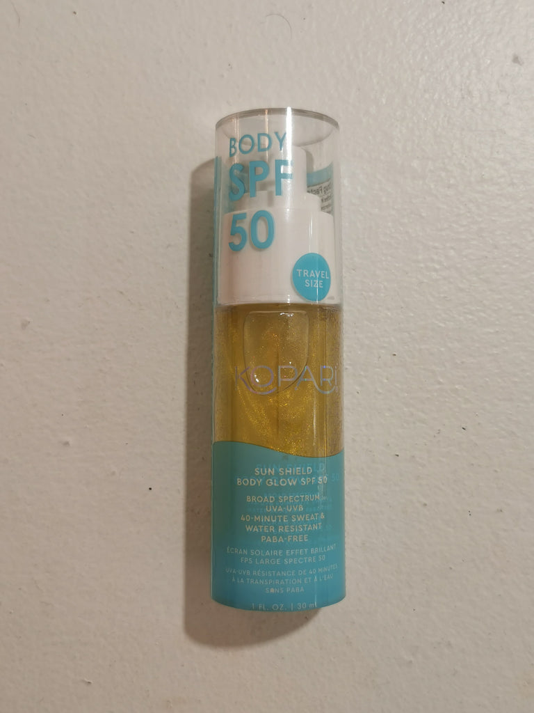 SUN SHIELD BODY GLOW SPF 50 BROAD SPECTRUM SUNSCREEN